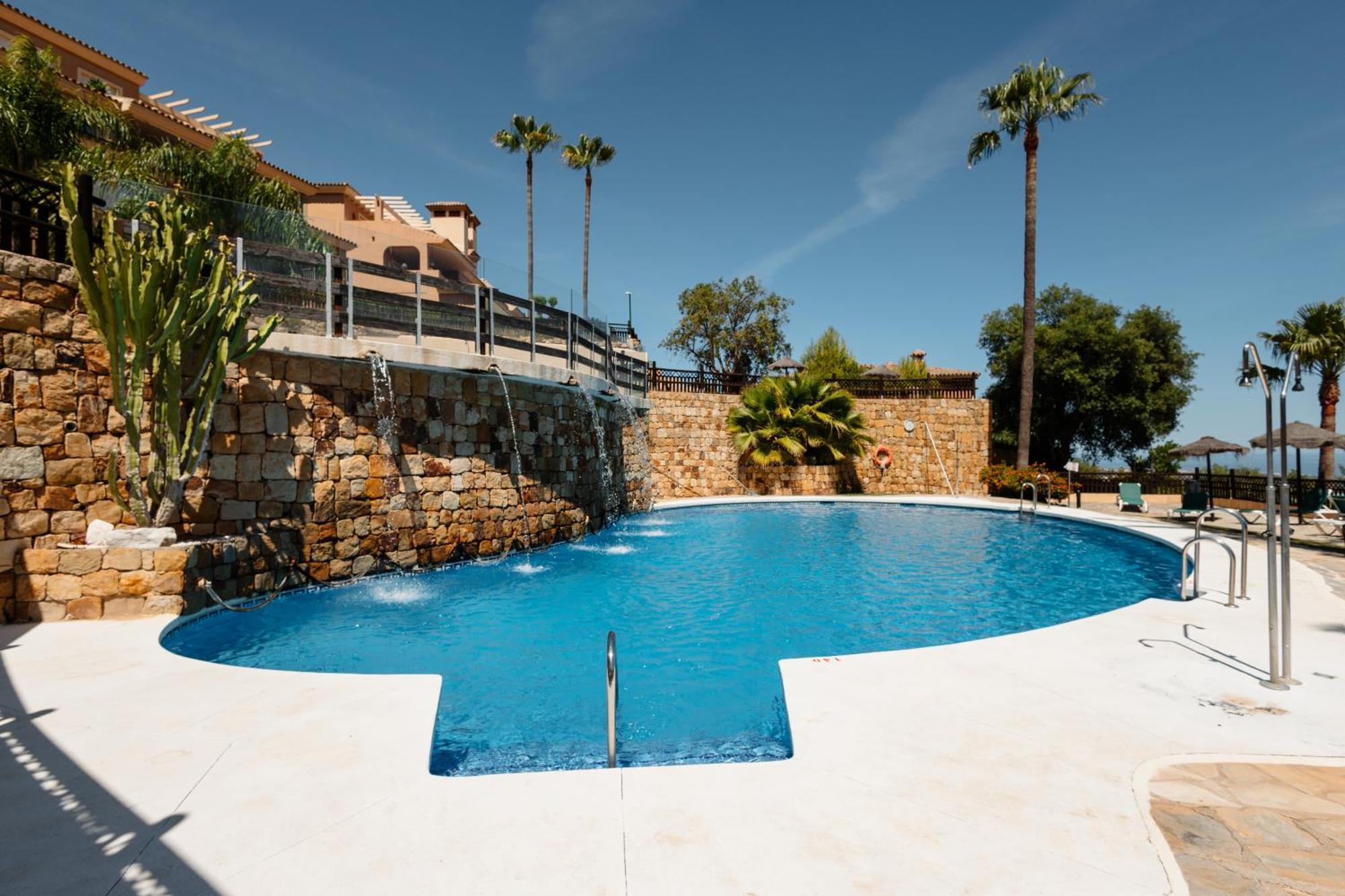 Private Heatable Infinity Pool With Sea Views In La Mairena, Marbella Daire Sitio de Calahonda Dış mekan fotoğraf